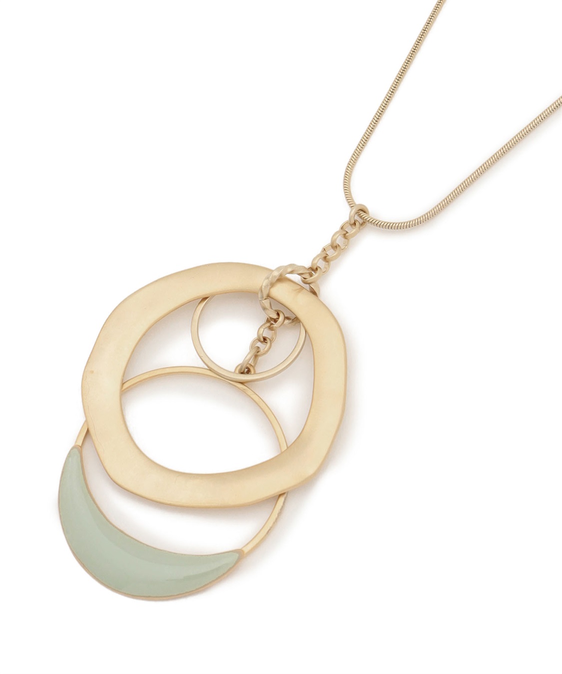 A/C DESIGN BY ALPHA CUBIC リングモチーフネックレス_sub_2