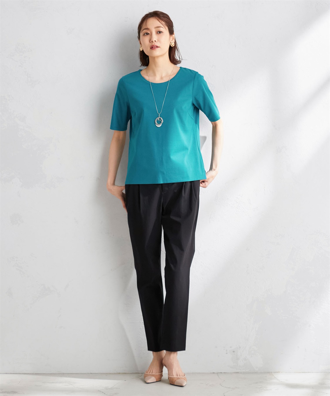 A/C DESIGN BY ALPHA CUBIC リングモチーフネックレス_sub_6