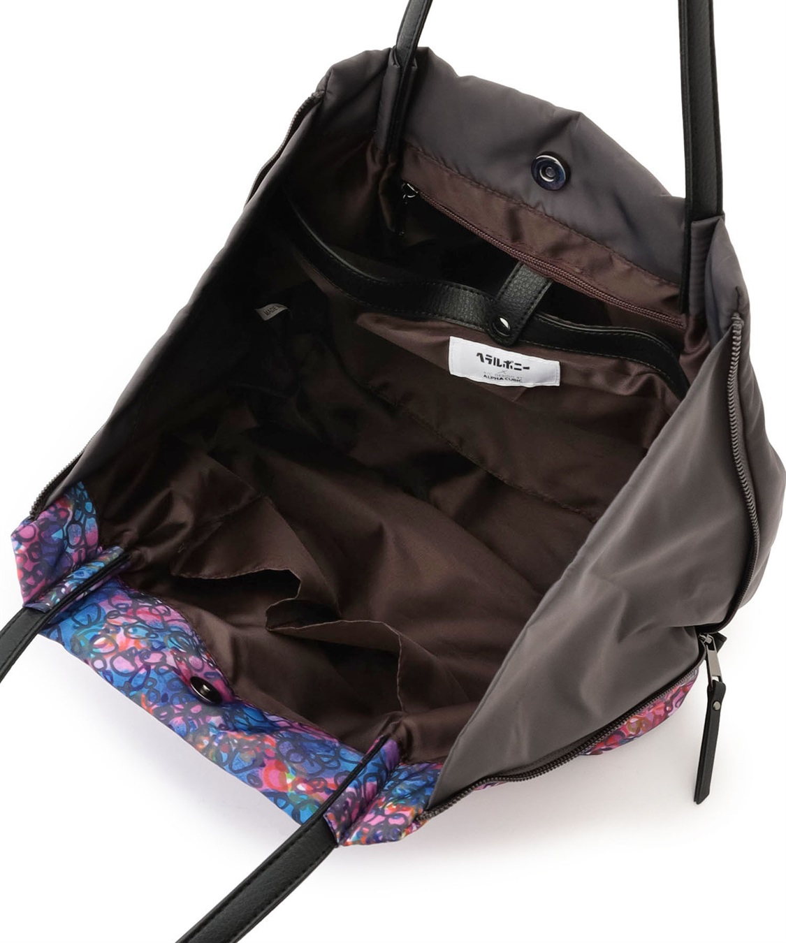 A/C DESIGN BY ALPHA CUBIC 【ヘラルボニーコラボ】ナイロントート_sub_4