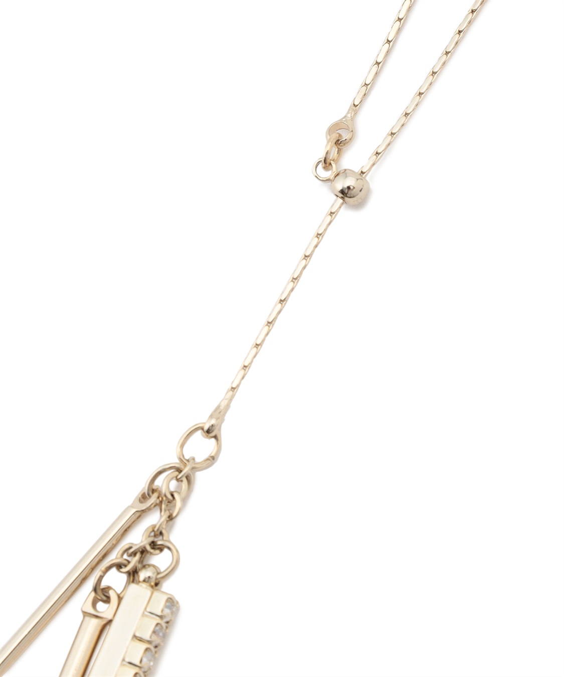 A/C DESIGN BY ALPHA CUBIC モチーフトップラリエット風ネックレス_sub_5