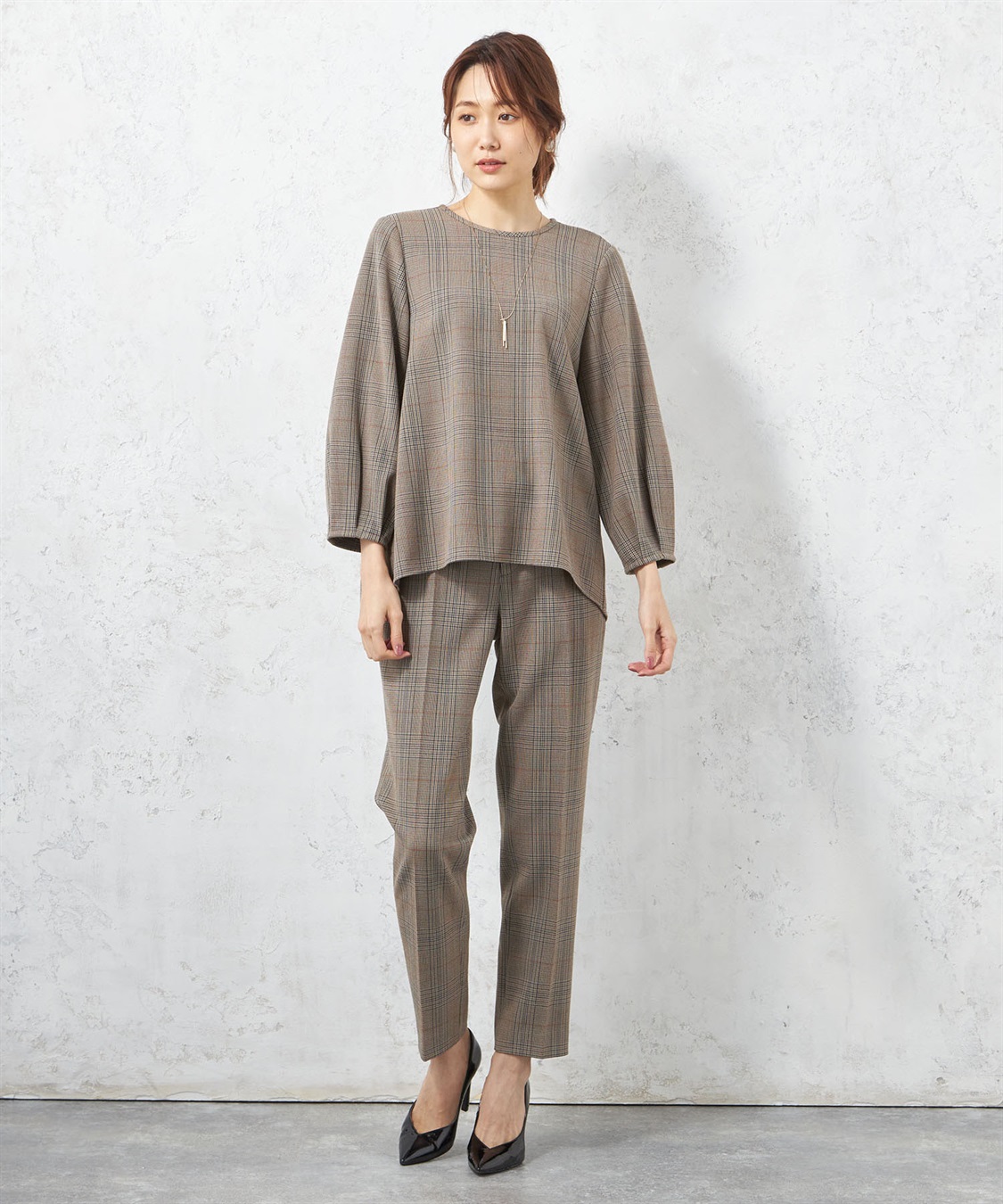 A/C DESIGN BY ALPHA CUBIC モチーフトップラリエット風ネックレス_sub_8