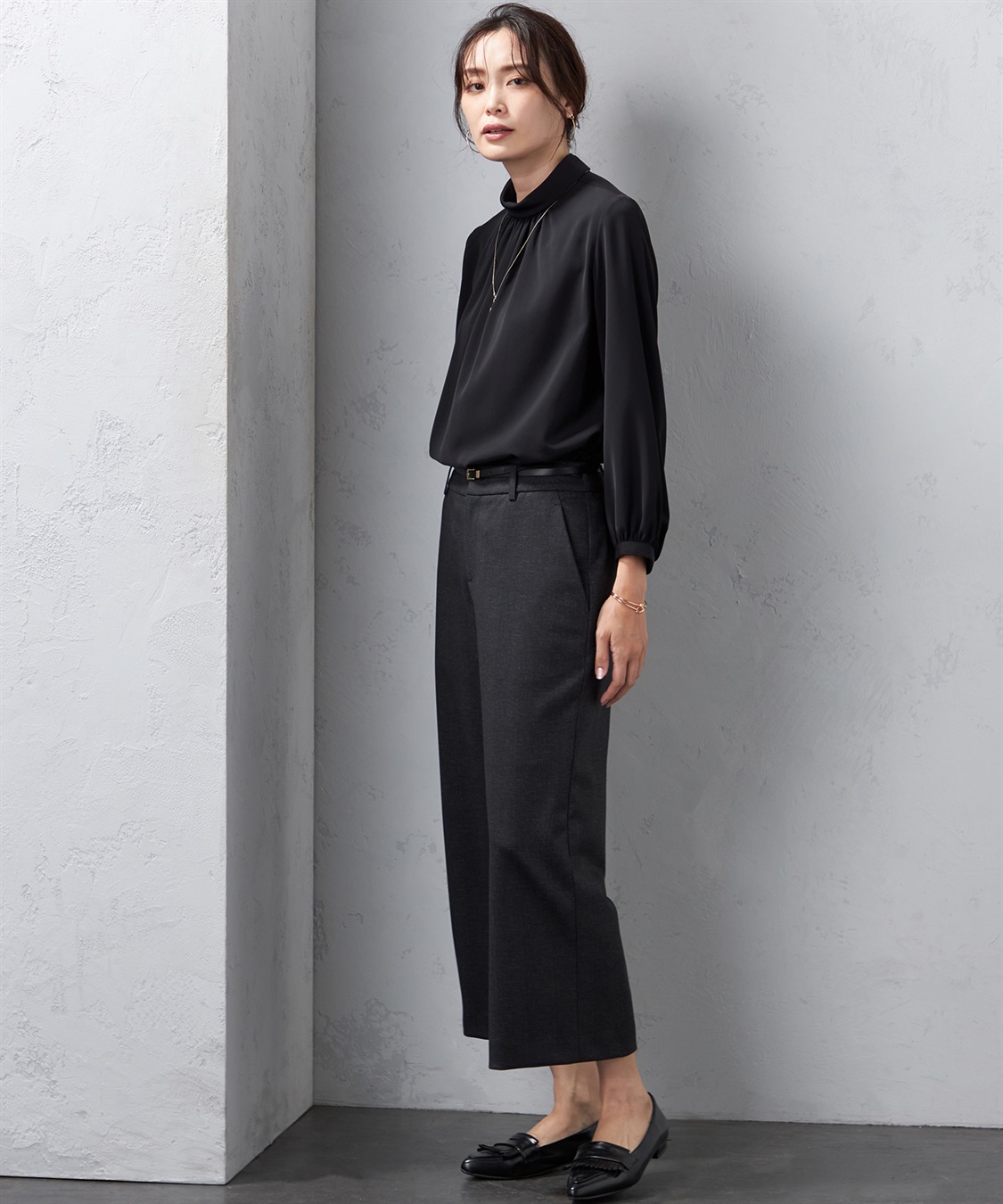 A/C DESIGN BY ALPHA CUBIC モチーフトップラリエット風ネックレス_sub_10