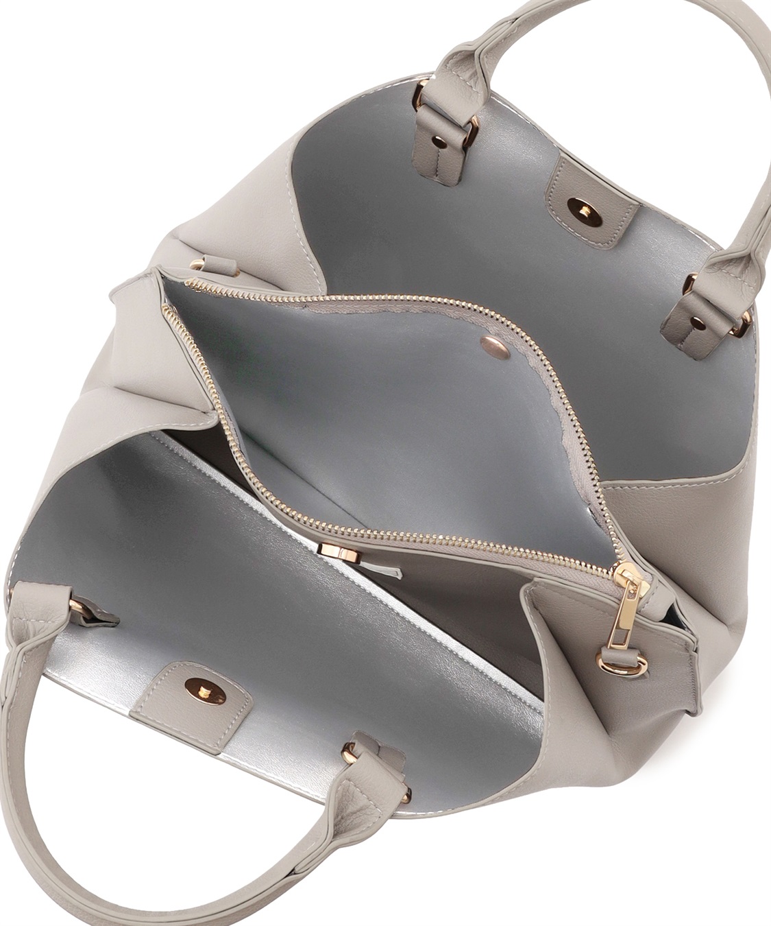 A/C DESIGN BY ALPHA CUBIC エコレザー2WAYトートバッグ_sub_7