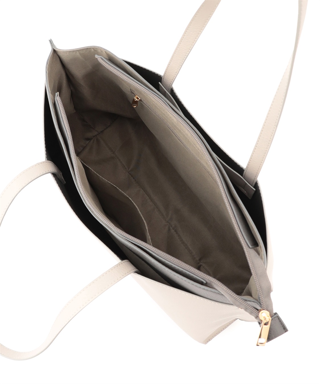 A/C DESIGN BY ALPHA CUBIC エコレザー配色トートバッグ_sub_6