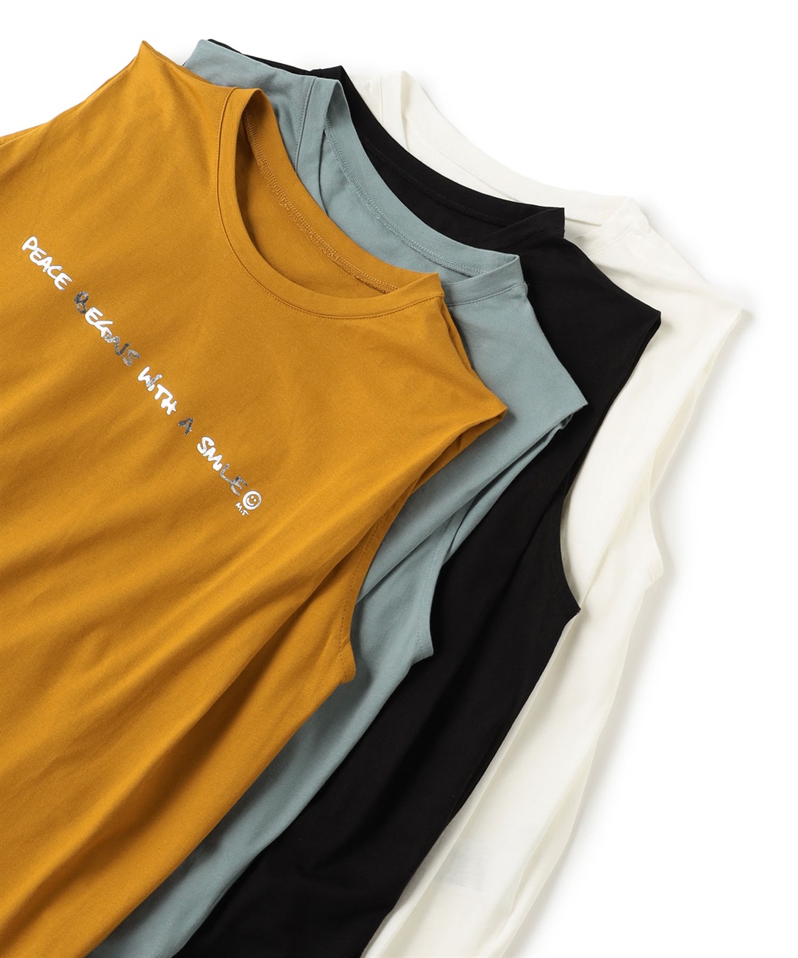 ATS 脇タックノースリーブチュニック_sub_2