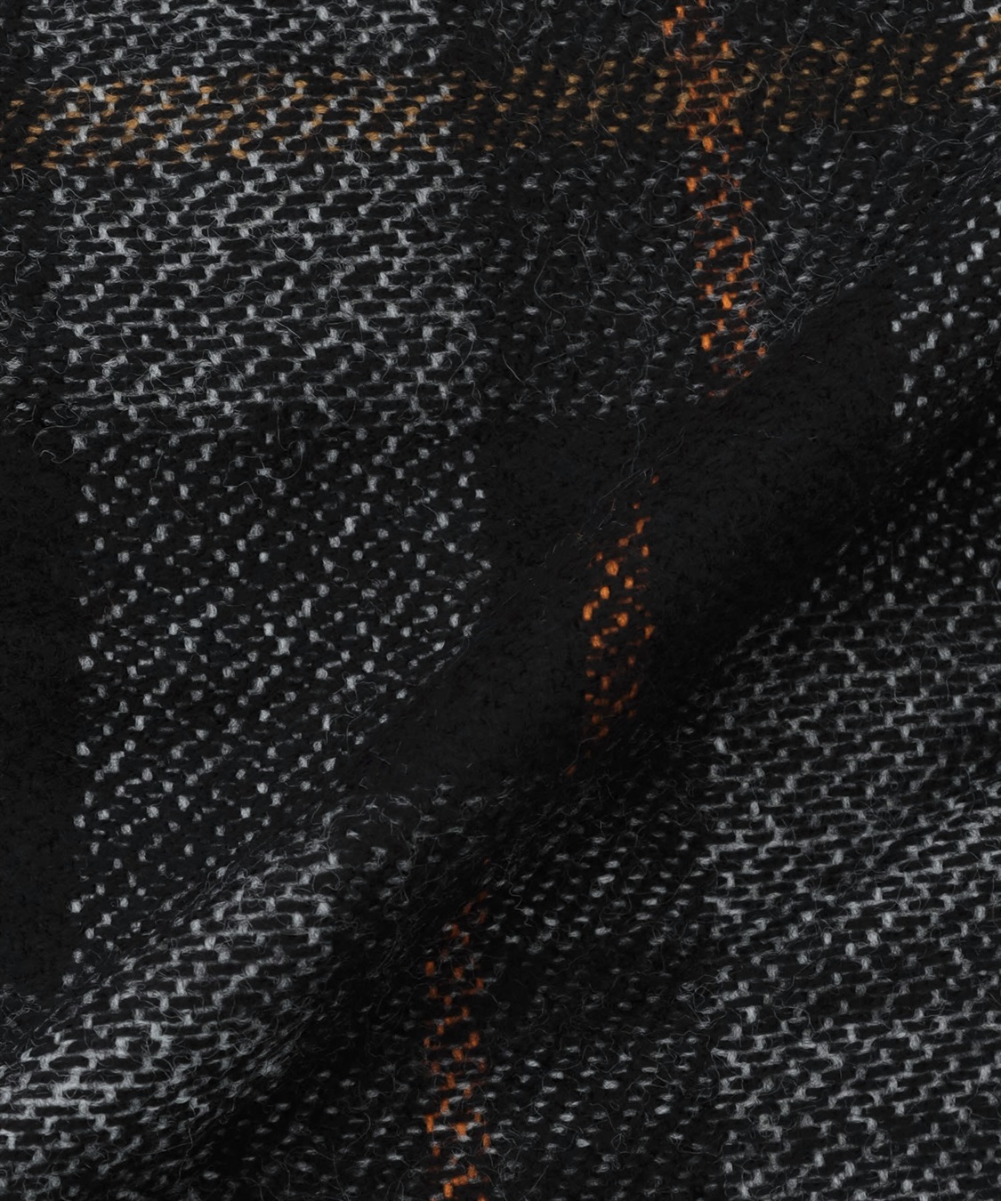 ATSURO TAYAMA チェック柄シャーリングストール_sub_2