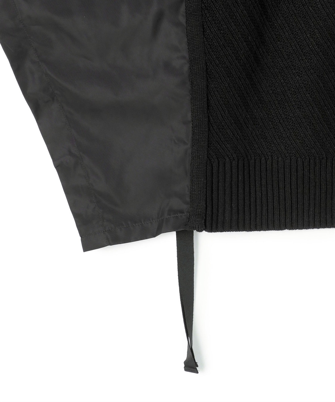 ATSURO TAYAMA 異素材ミックスウールポンチョ_sub_5