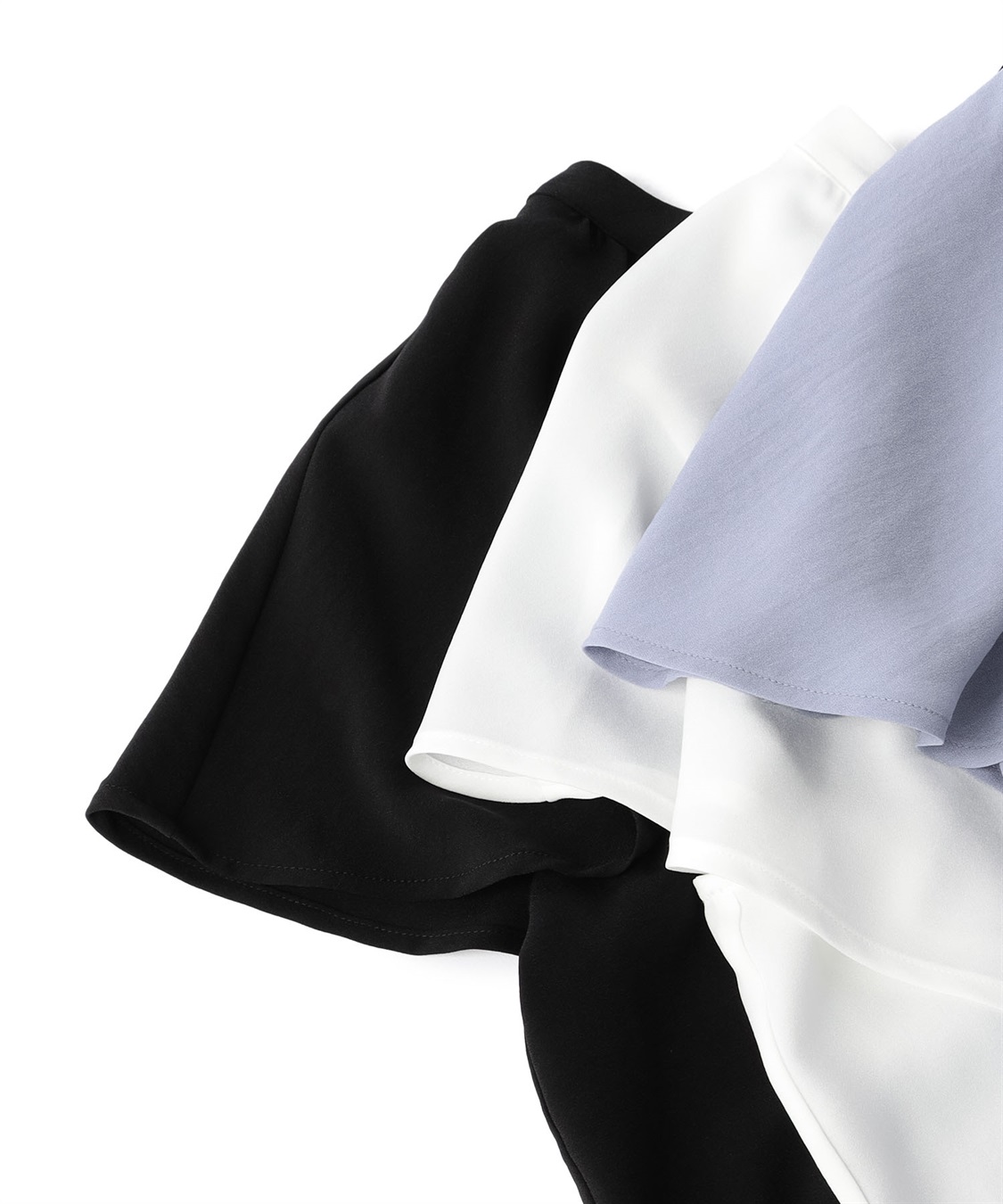 ATSURO TAYAMA フリル付きプルオーバーブラウス_sub_1