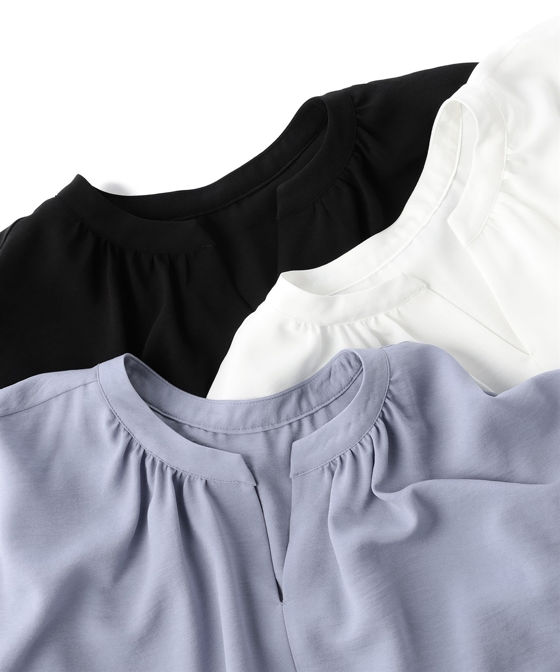 ATSURO TAYAMA フリル付きプルオーバーブラウス_sub_2