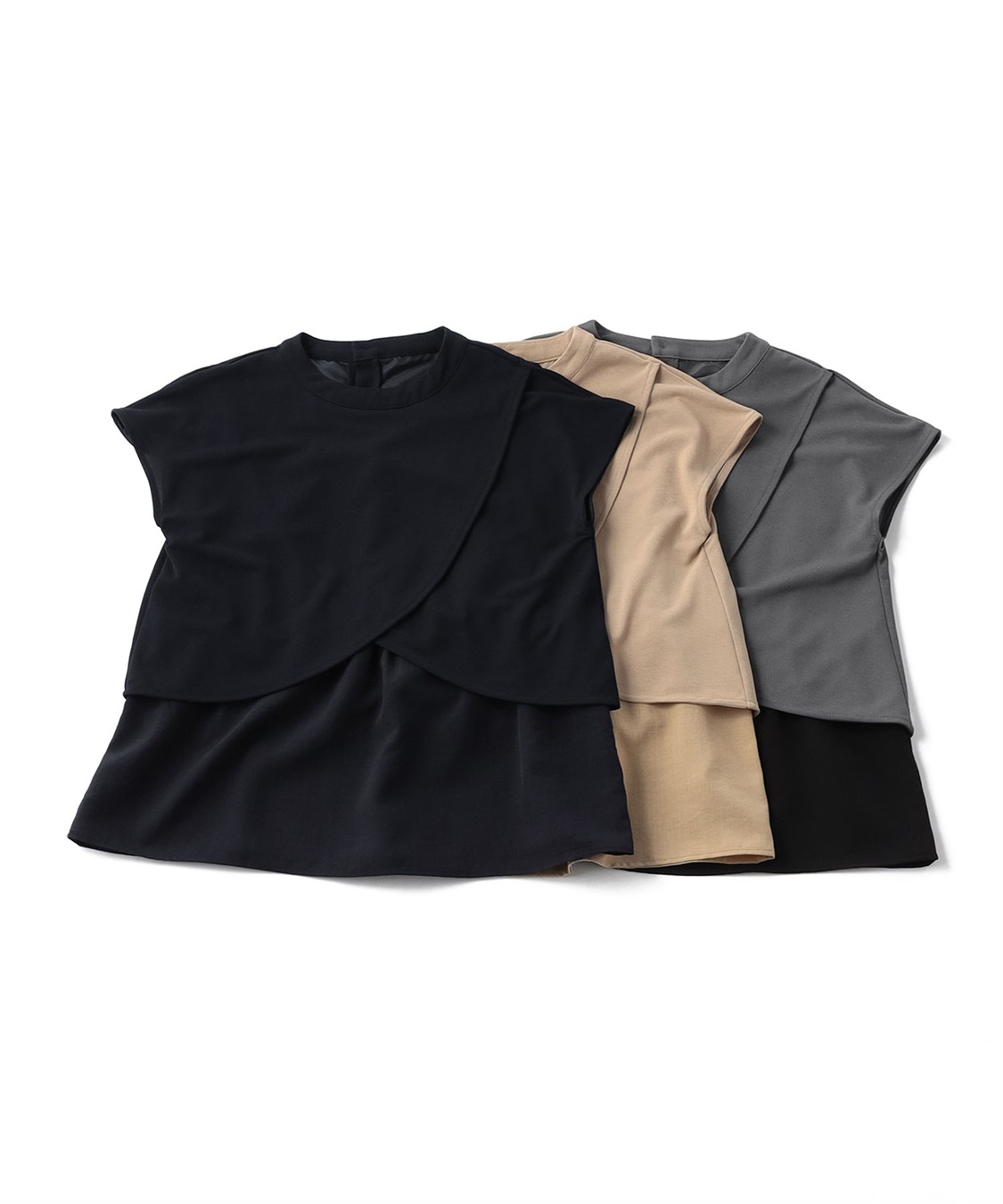 ATSURO TAYAMA レイヤード風プルオーバーブラウス_sub_3