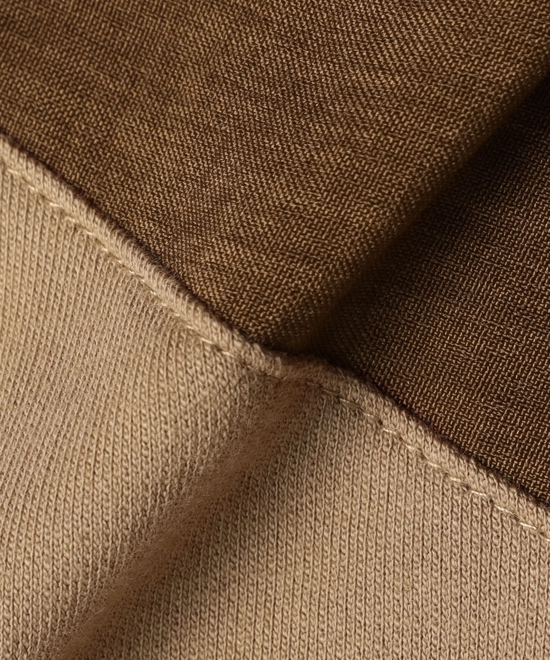 ATSURO TAYAMA 裾プリーツ付き異素材コンビトップス_sub_8