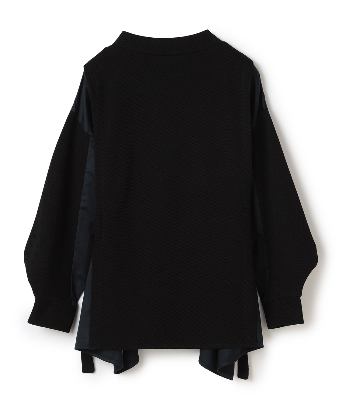 ATSURO TAYAMA 異素材切り替え変形シルエットプルオーバー_sub_1