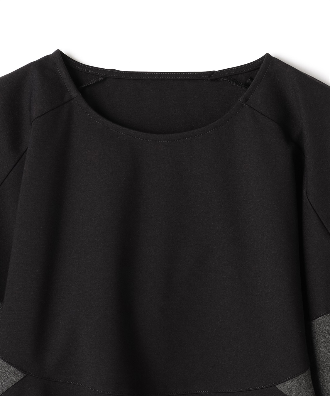 ATSURO TAYAMA 変形配色クルーネックプルオーバー_sub_6