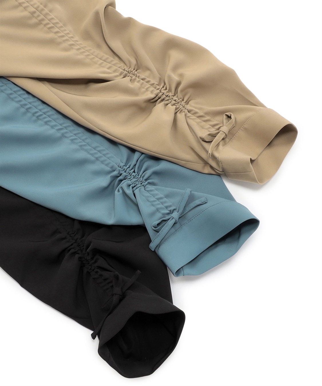 ATSURO TAYAMA ポリエステルギャバジンシャーリングプルオーバー_sub_3