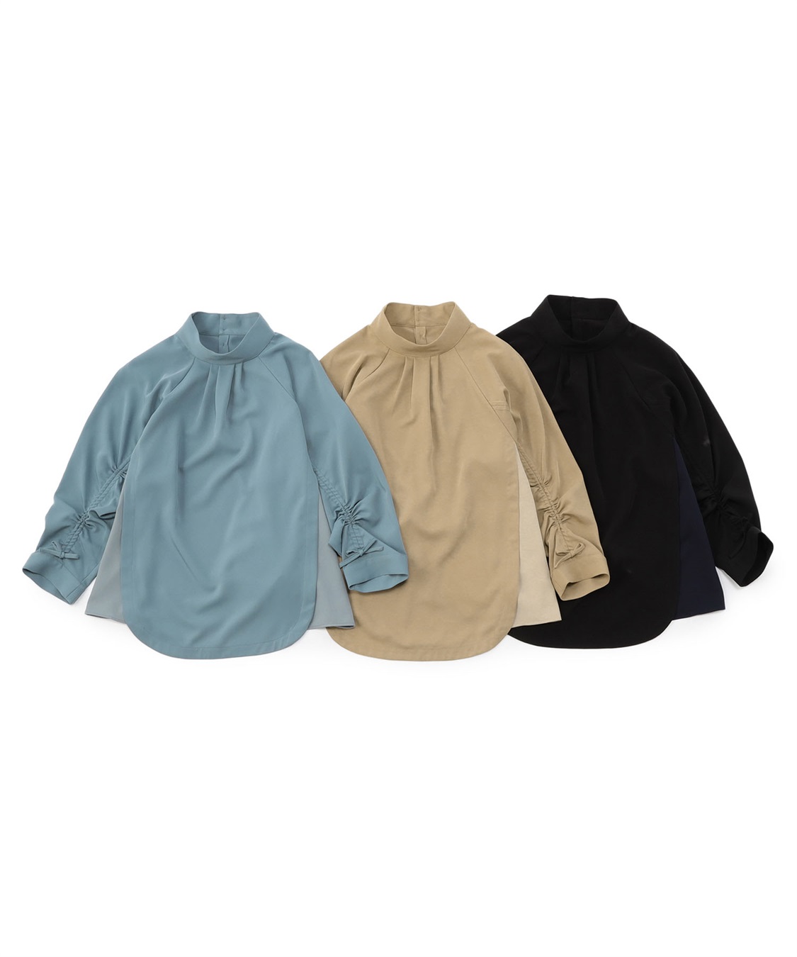 ATSURO TAYAMA ポリエステルギャバジンシャーリングプルオーバー_sub_4