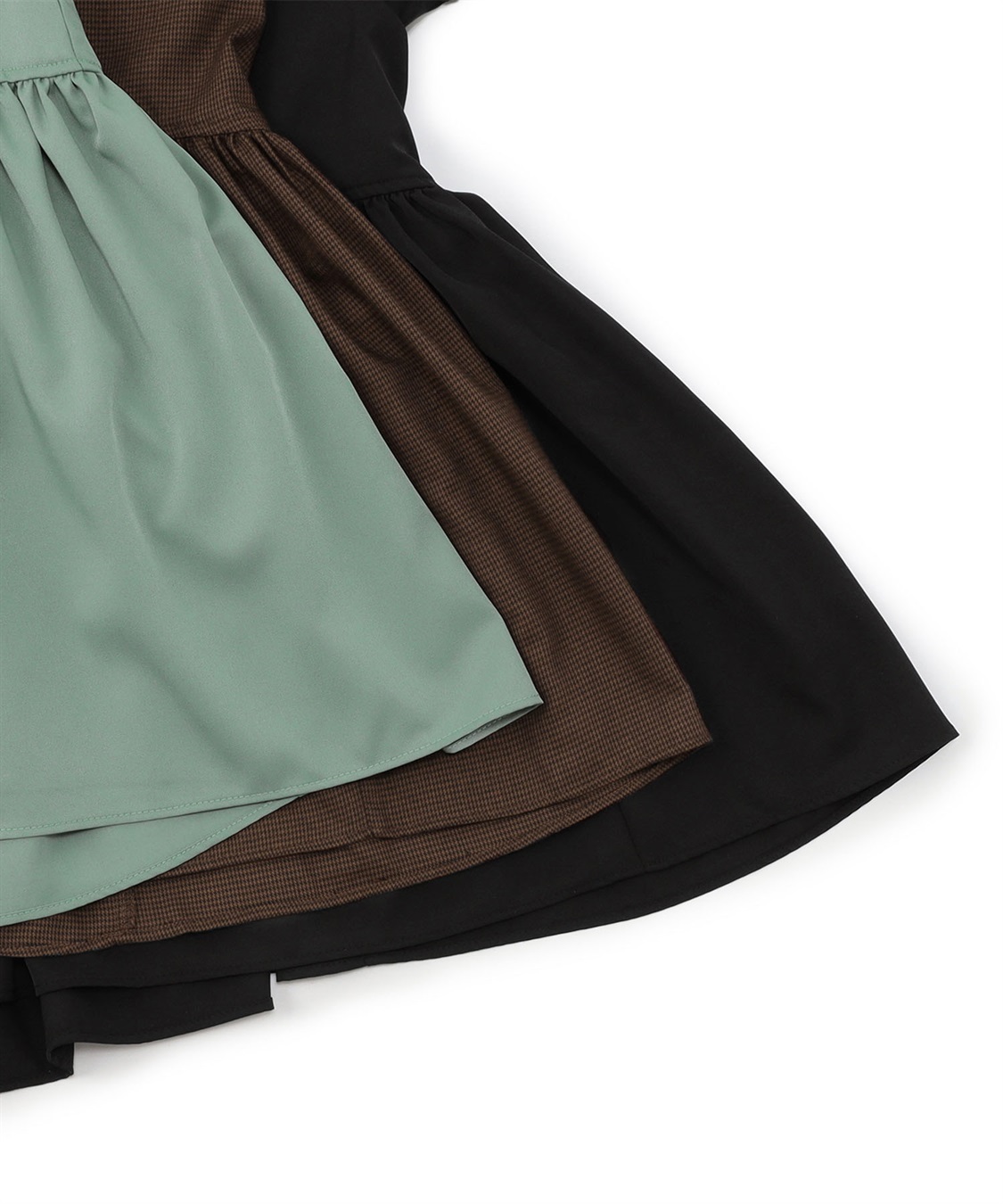 ATSURO TAYAMA 切り替えギャザーチュニックシャツ_sub_3