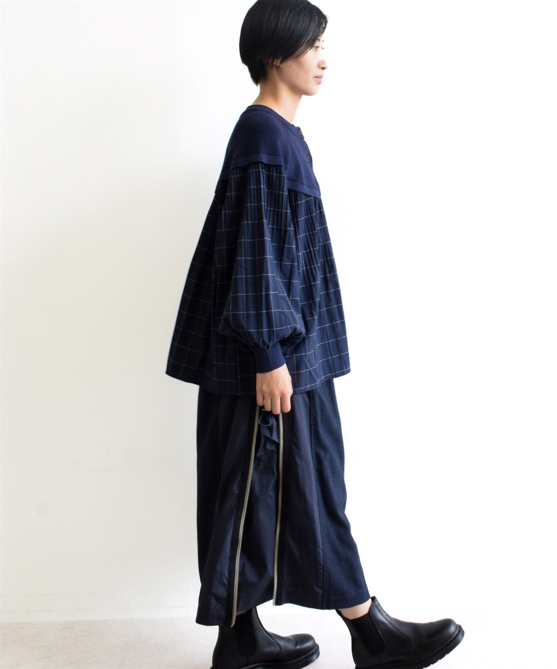 ATSURO TAYAMA ストレッチコンビカーディガン_sub_7