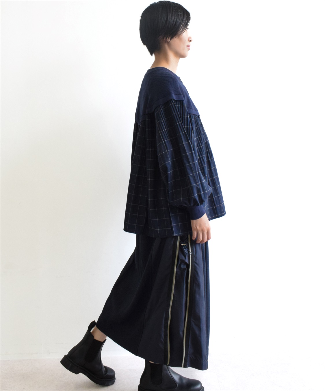 ATSURO TAYAMA ストレッチコンビカーディガン_sub_8