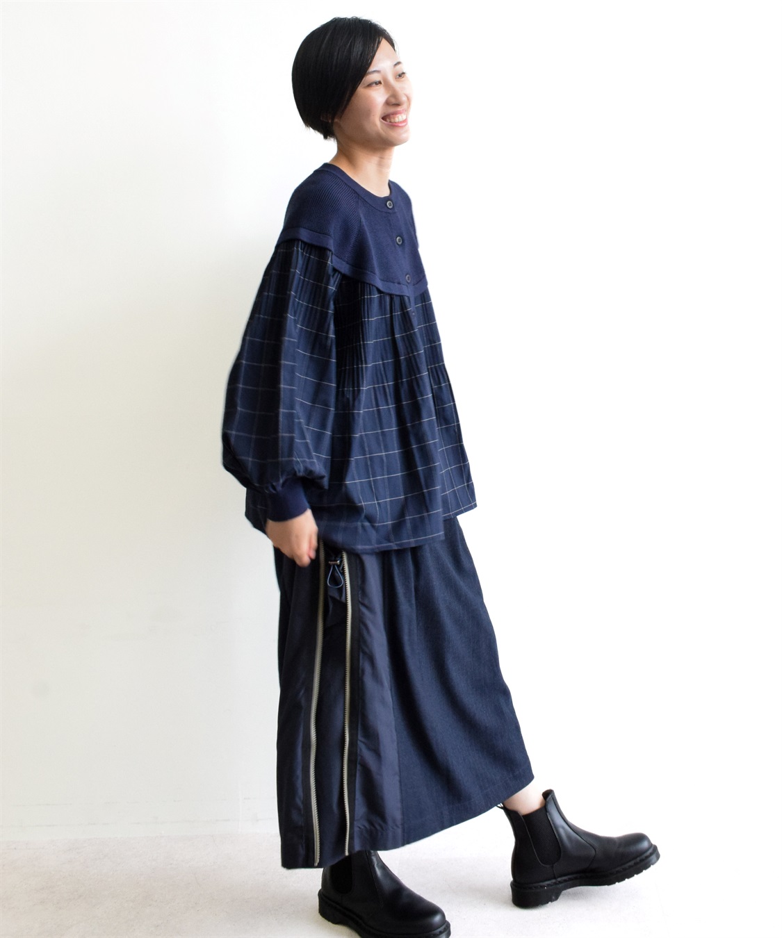 ATSURO TAYAMA ストレッチコンビカーディガン_sub_9