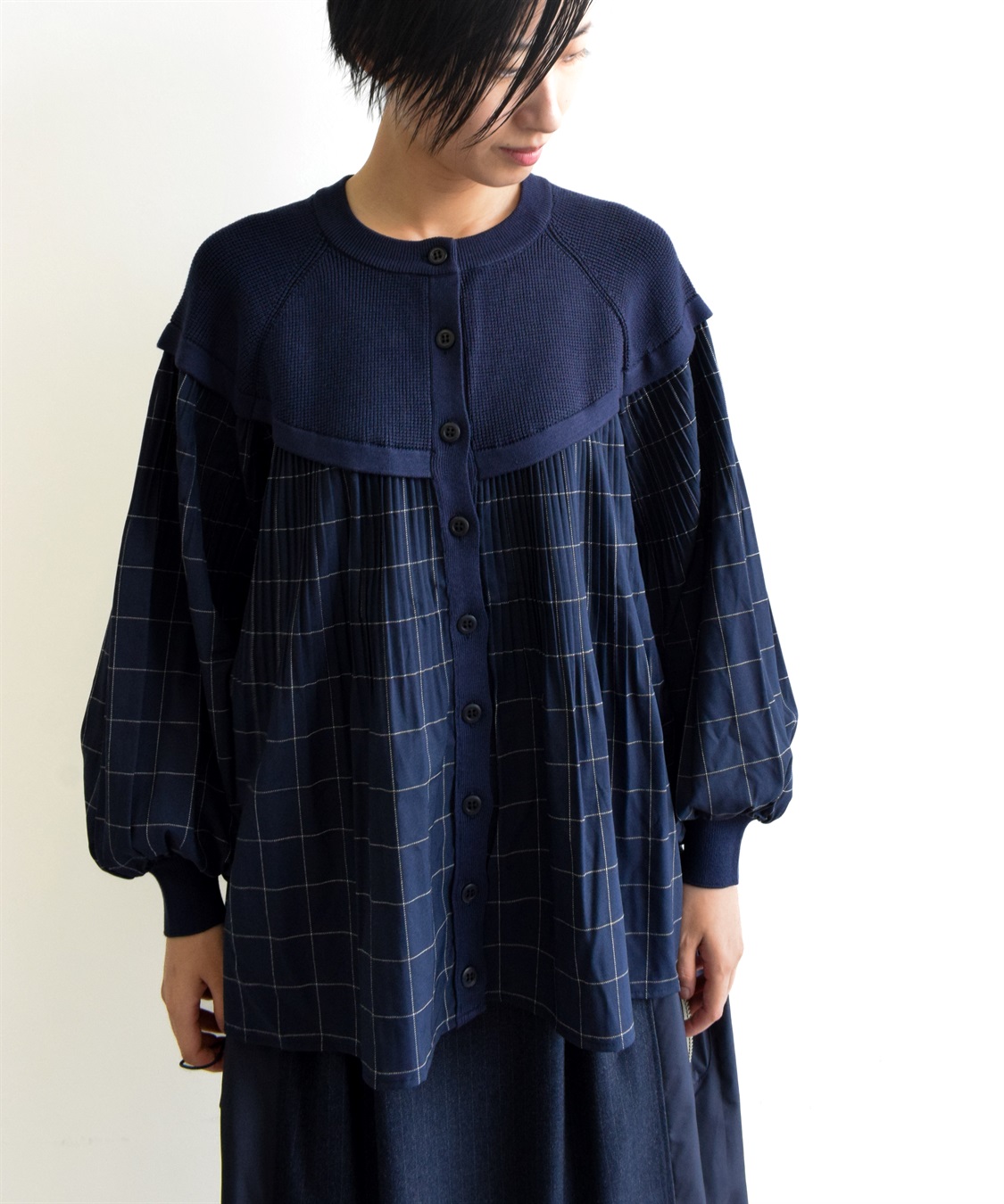 ATSURO TAYAMA ストレッチコンビカーディガン_sub_10