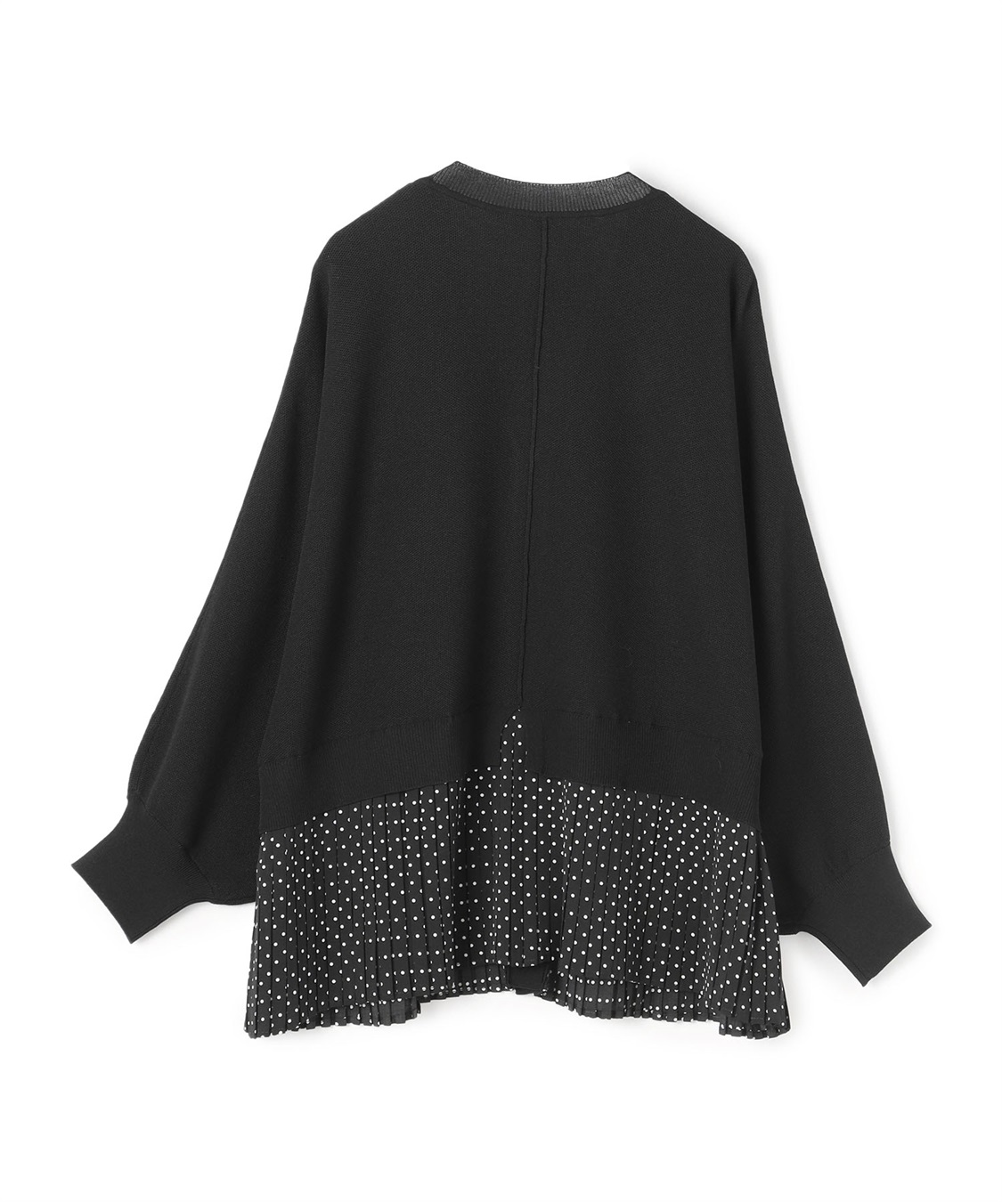 ATSURO TAYAMA プリーツ切り替えビスコースカーディガン_sub_1