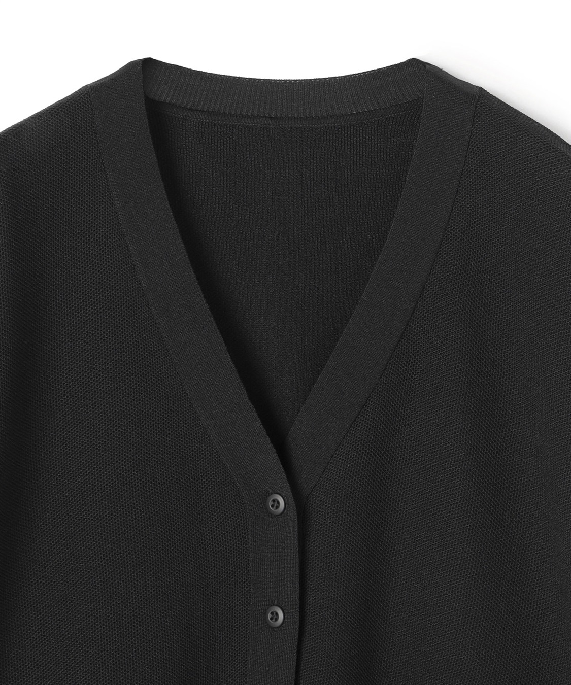 ATSURO TAYAMA プリーツ切り替えビスコースカーディガン_sub_2