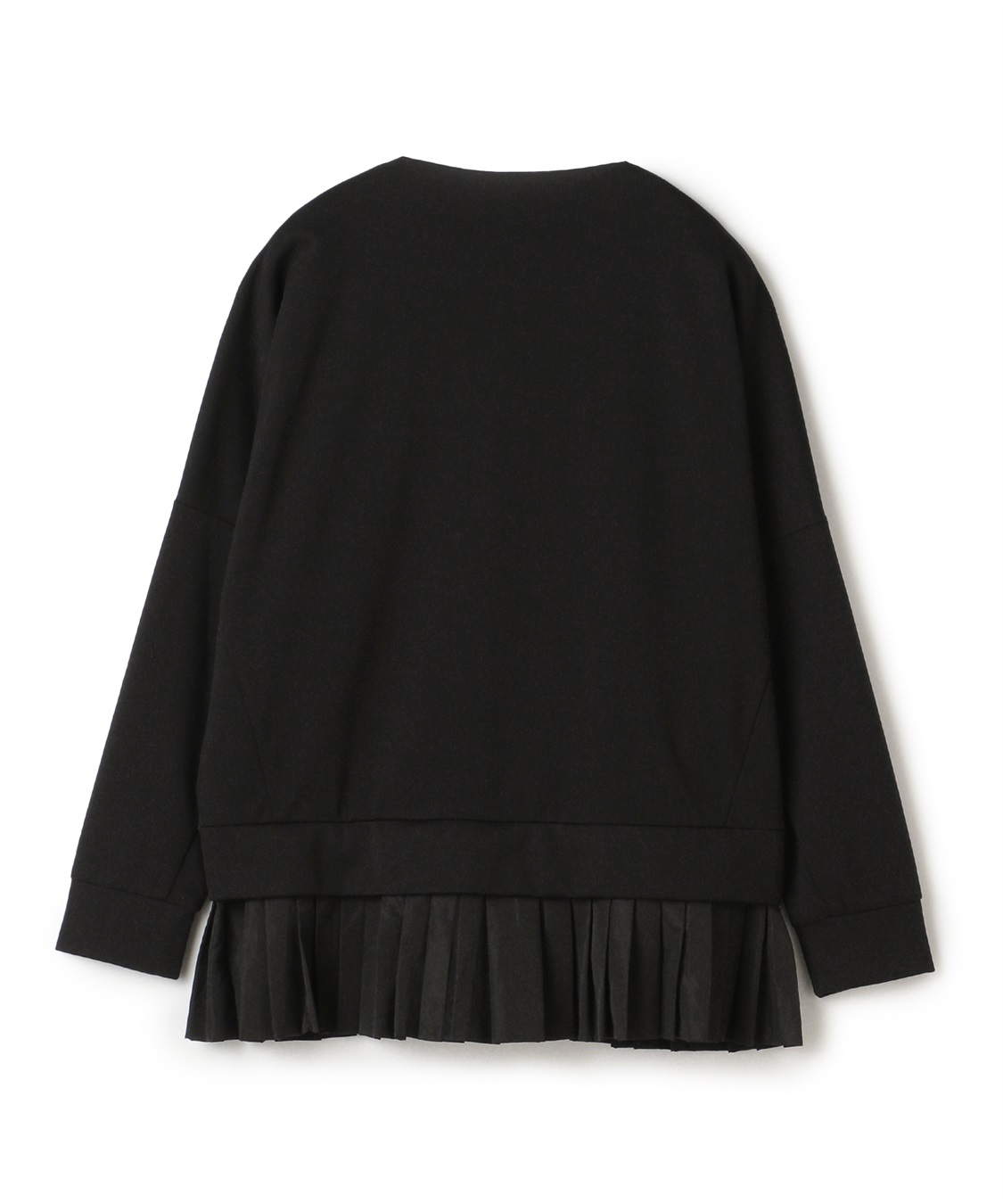 ATSURO TAYAMA 裾プリーツ切り替えカーディガン_sub_1