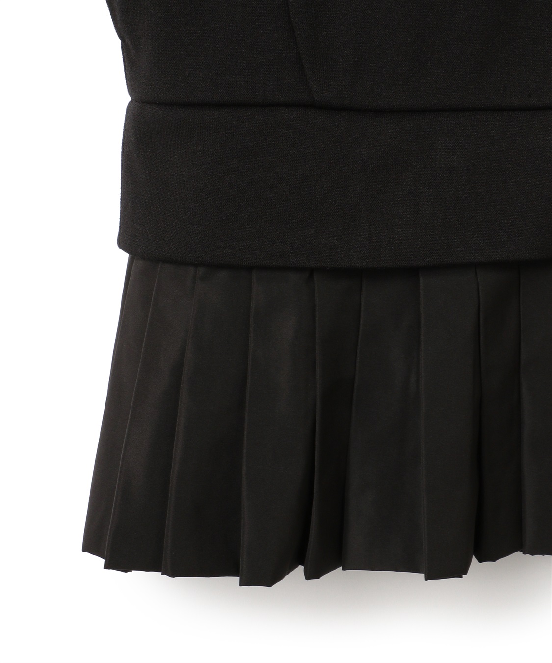 ATSURO TAYAMA 裾プリーツ切り替えカーディガン_sub_4