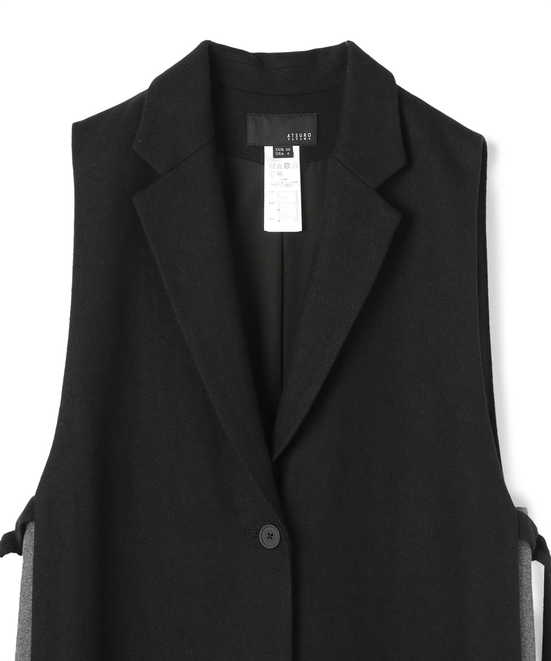 ATSURO TAYAMA サイドマチテーラードベスト_sub_2