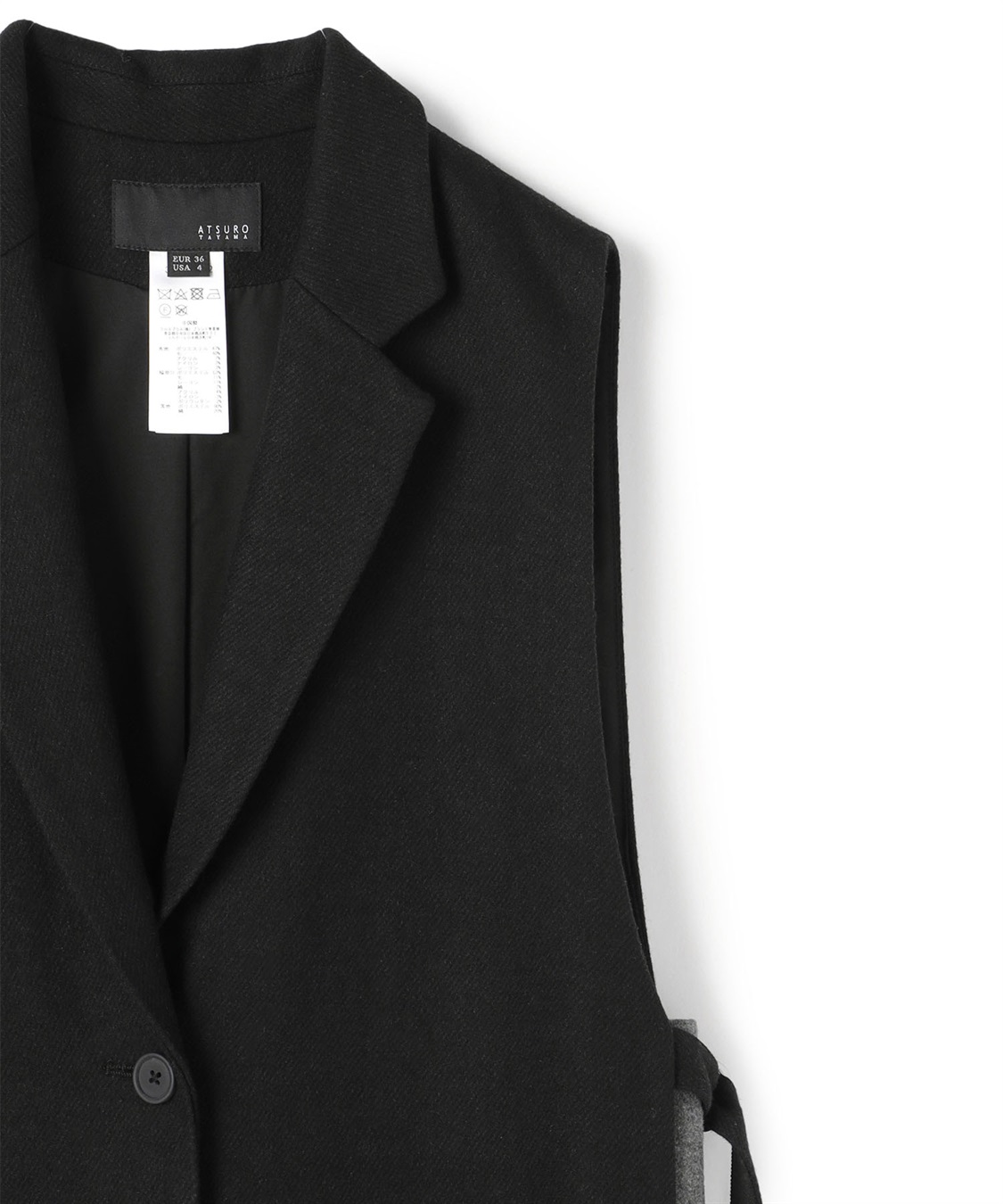 ATSURO TAYAMA サイドマチテーラードベスト_sub_3