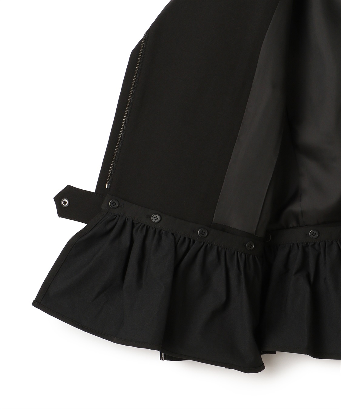 ATSURO TAYAMA ペプラム付きライダースジャケット_sub_5