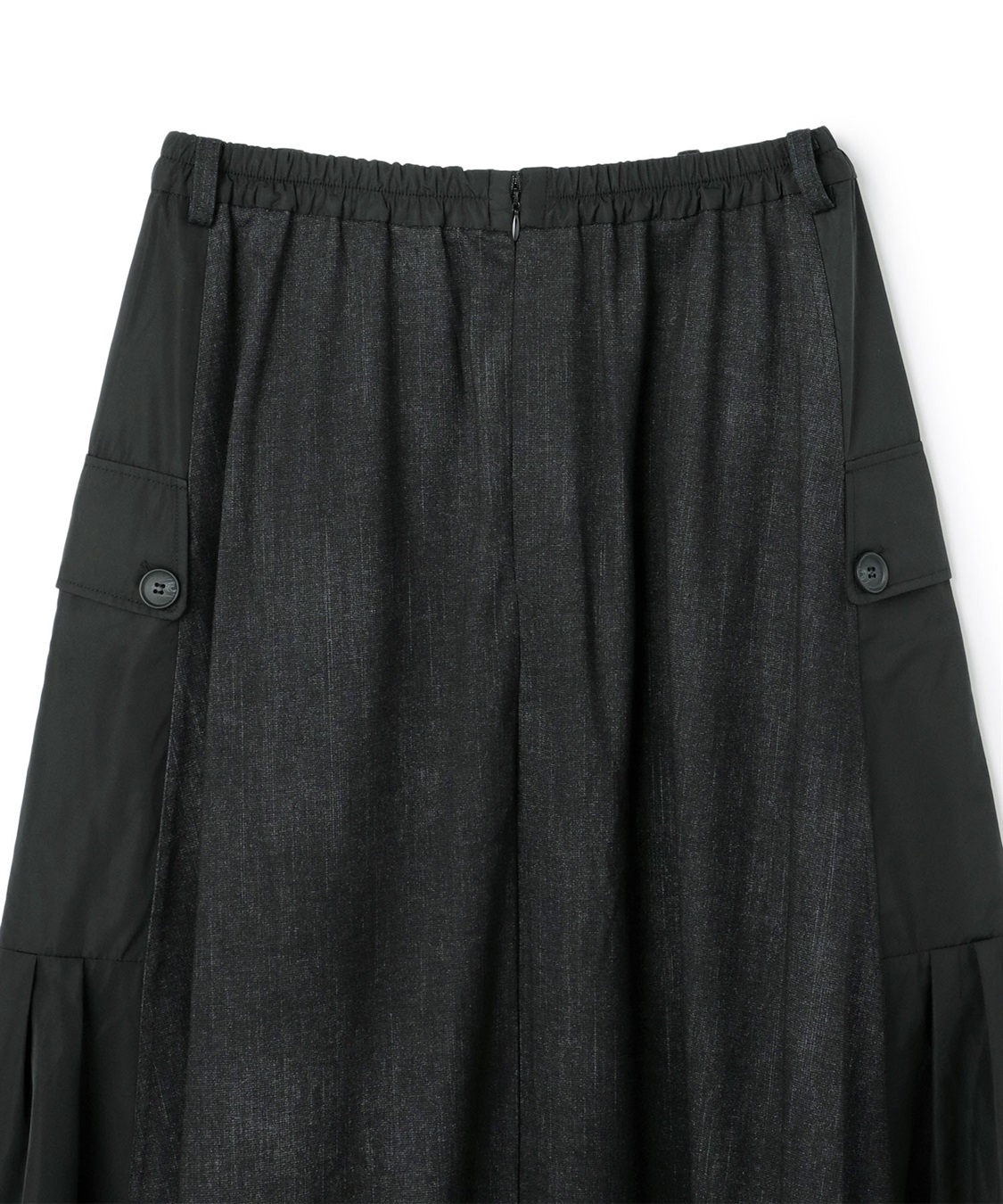 ATSURO TAYAMA ジャージデニム×タフタスカート_sub_3