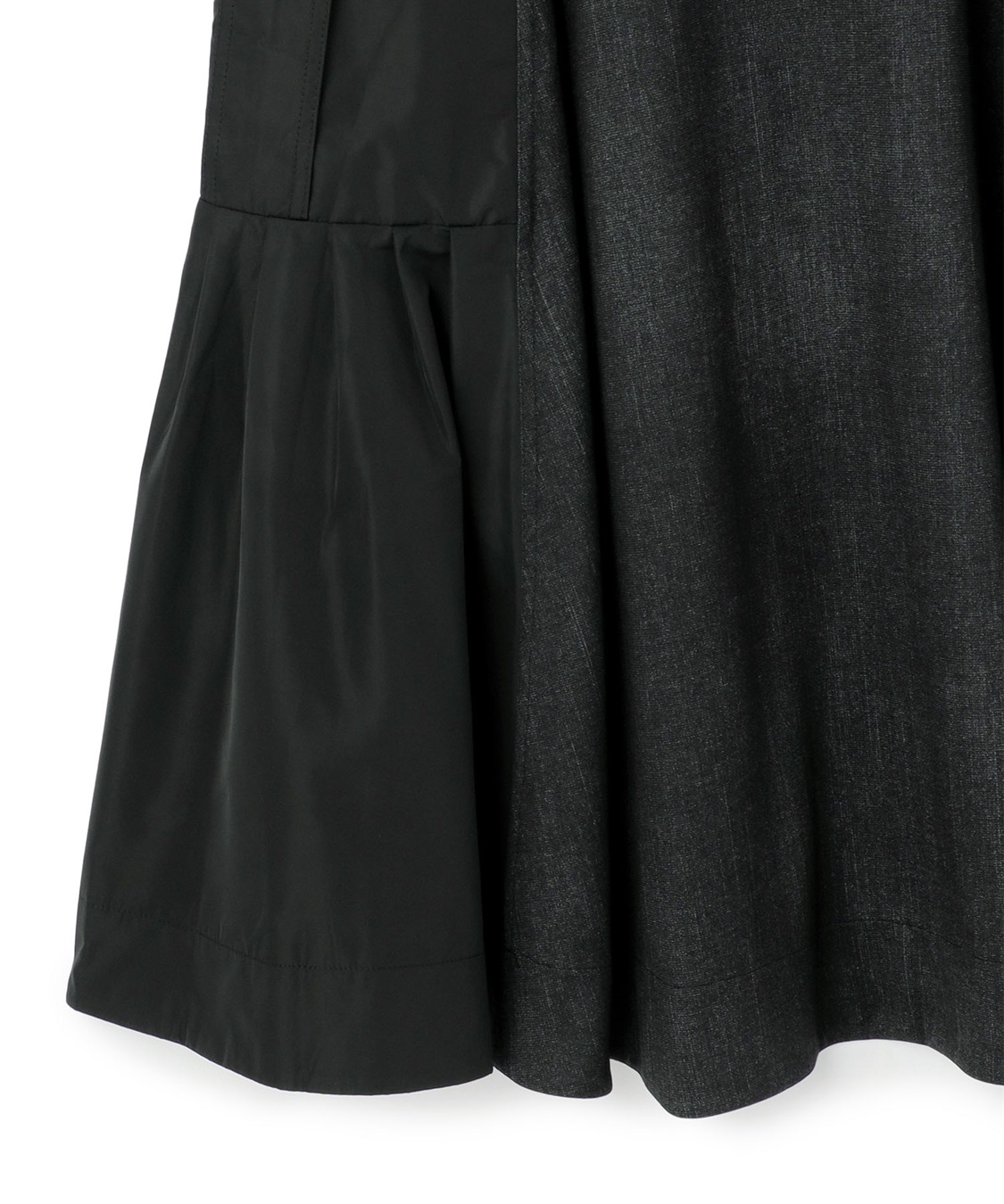 ATSURO TAYAMA ジャージデニム×タフタスカート_sub_7