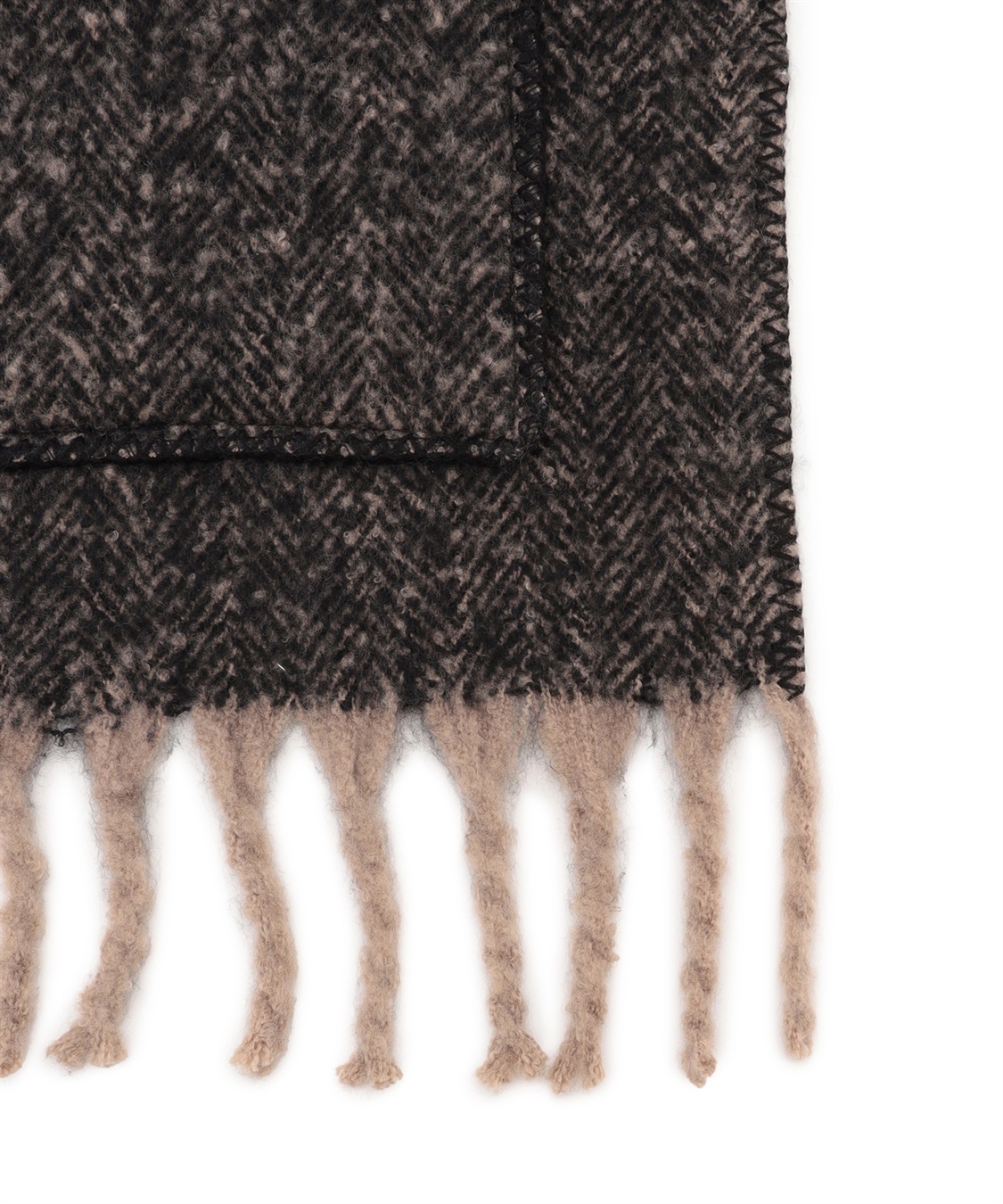 ATSURO TAYAMA ポケット付きフリンジ付きストール_sub_2