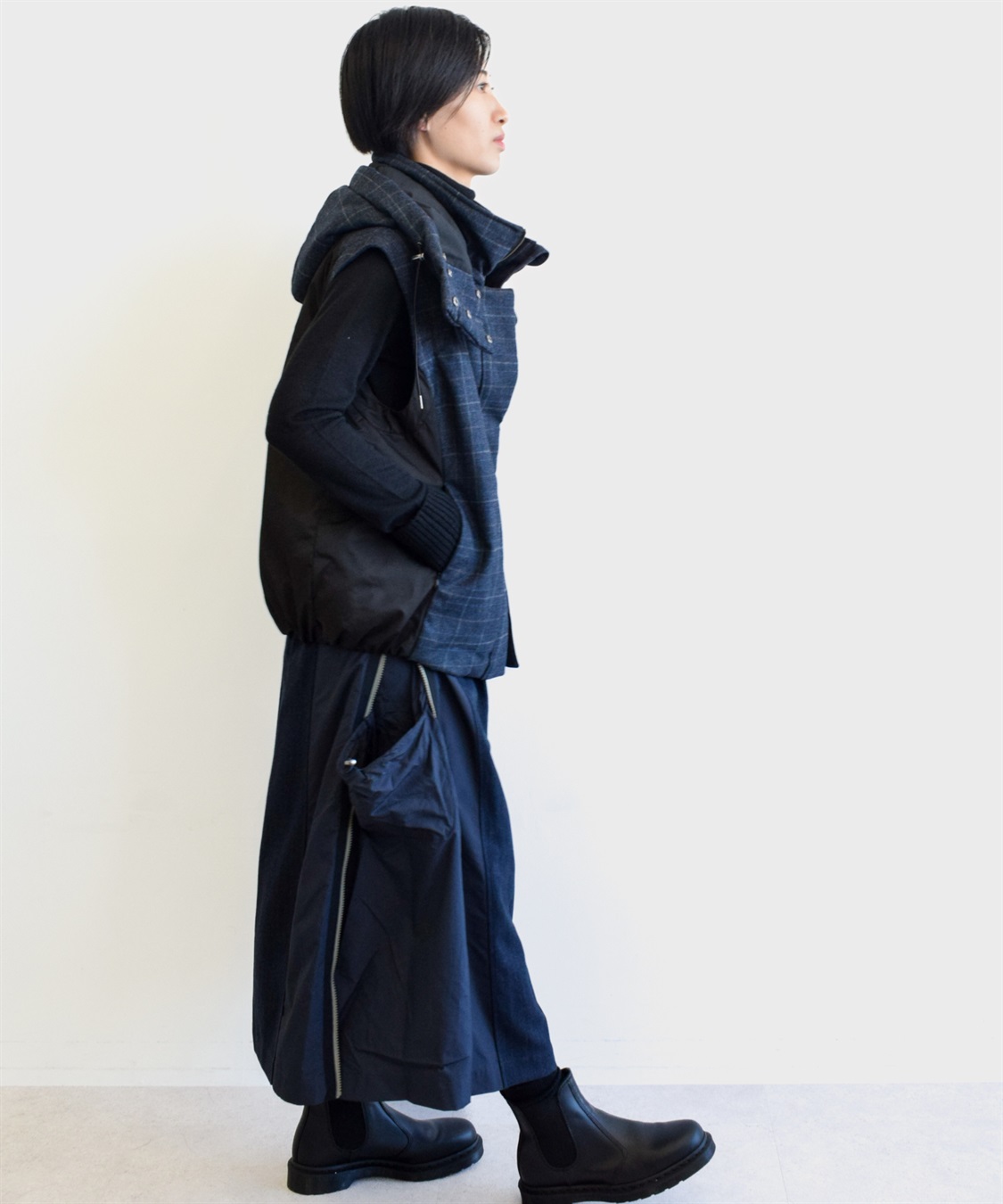 ATSURO TAYAMA 中綿入りチェック柄ブルゾン_sub_16