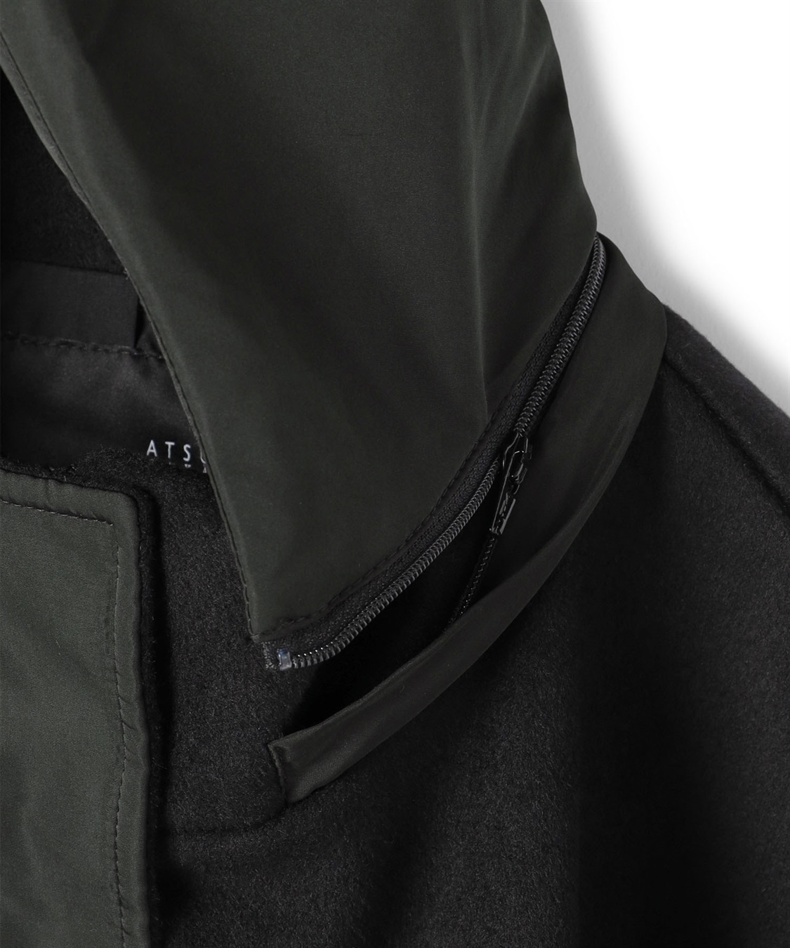 ATSURO TAYAMA ハイブリッドフードロングコート_sub_4