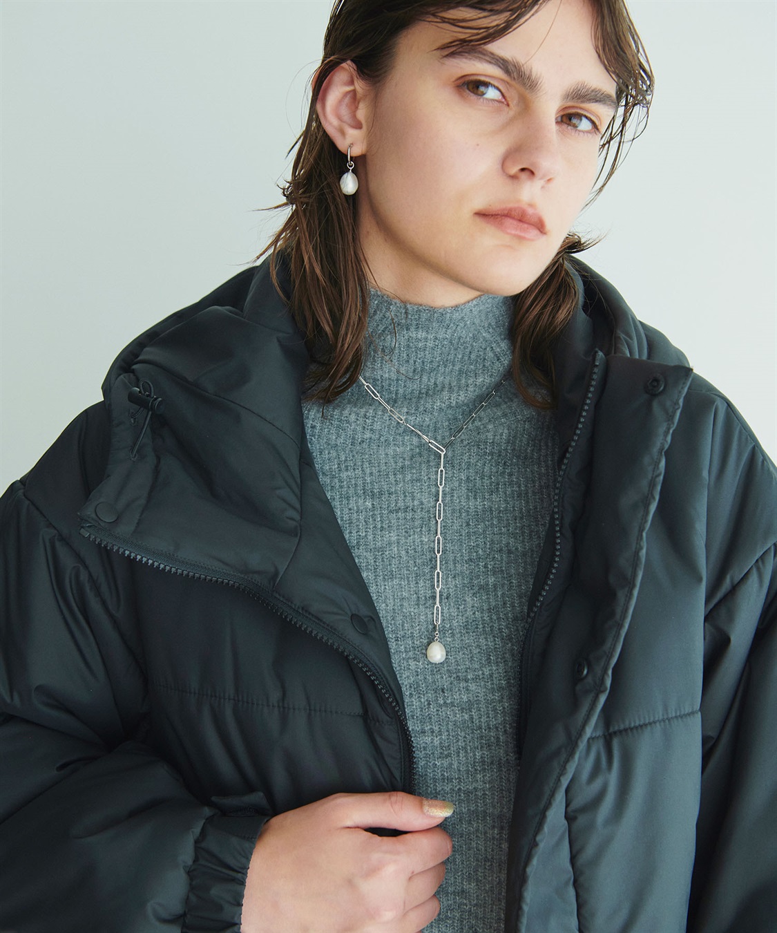 中綿ショートコート N.O.R.C｜クロスプラス公式通販サイト