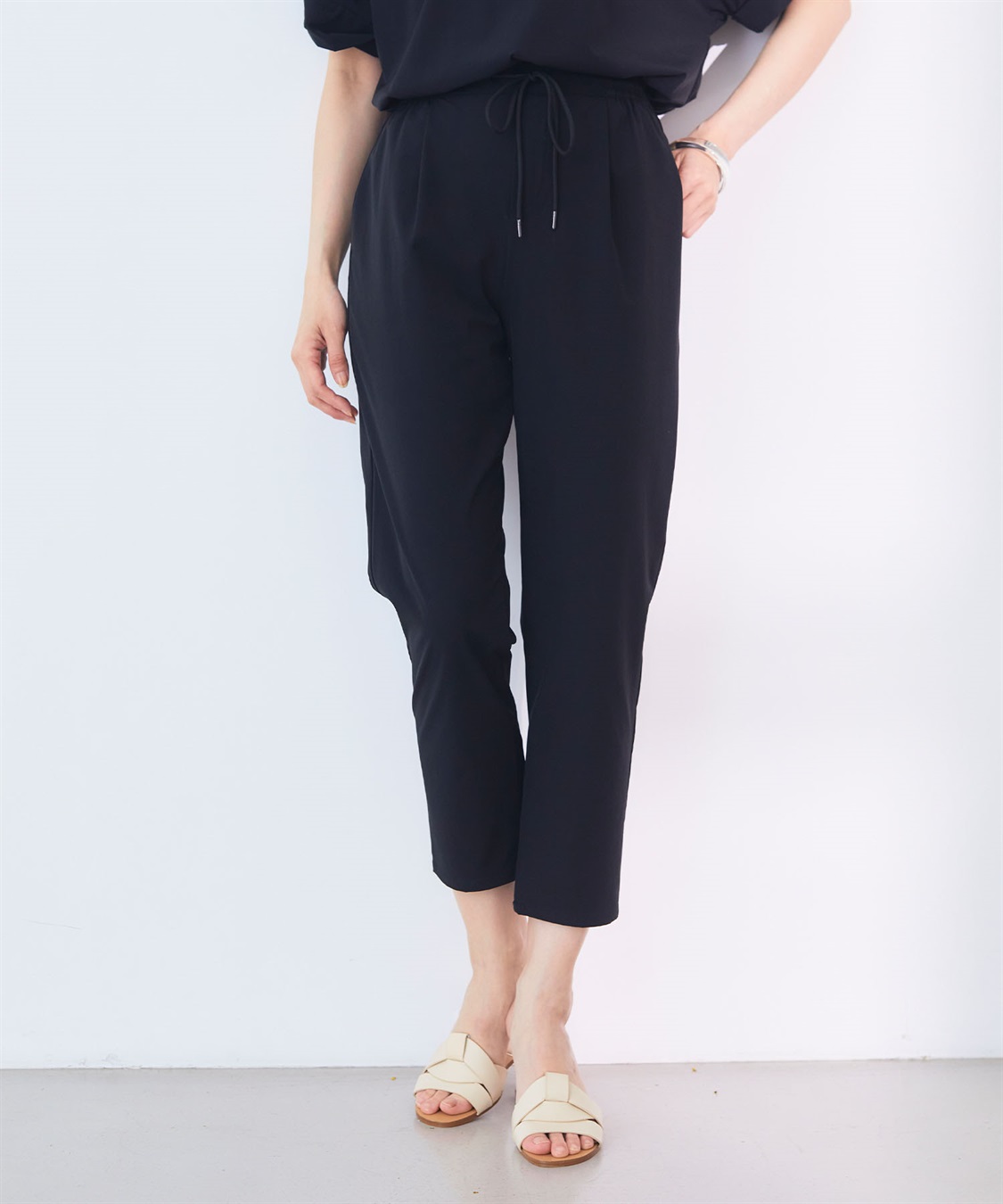 CROSS FUNCTION 《撥水》ハジクションタックイージーテーパードパンツ【CF/クロスファンクション】_sub_4