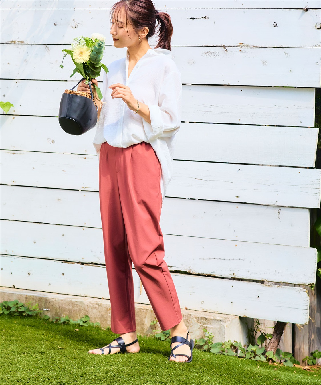 CROSS FUNCTION 《撥水》ハジクションタックイージーテーパードパンツ【CF/クロスファンクション】_sub_20