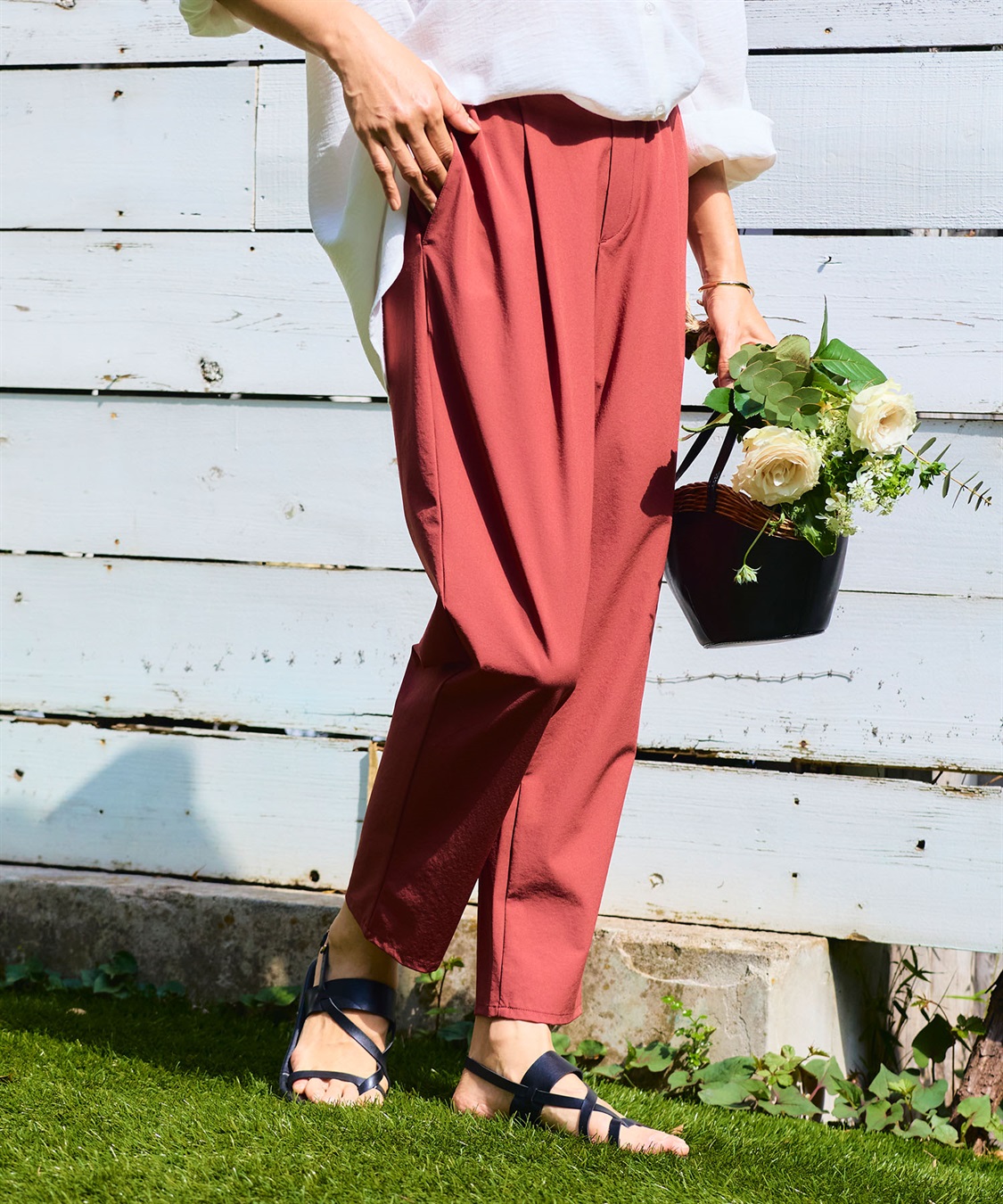 CROSS FUNCTION 《撥水》ハジクションタックイージーテーパードパンツ【CF/クロスファンクション】_sub_21