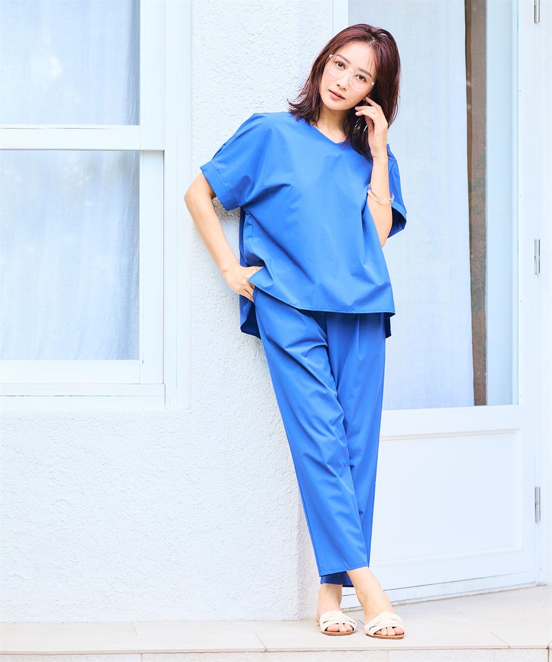 CROSS FUNCTION 《撥水》ハジクションタックイージーテーパードパンツ【CF/クロスファンクション】_sub_22