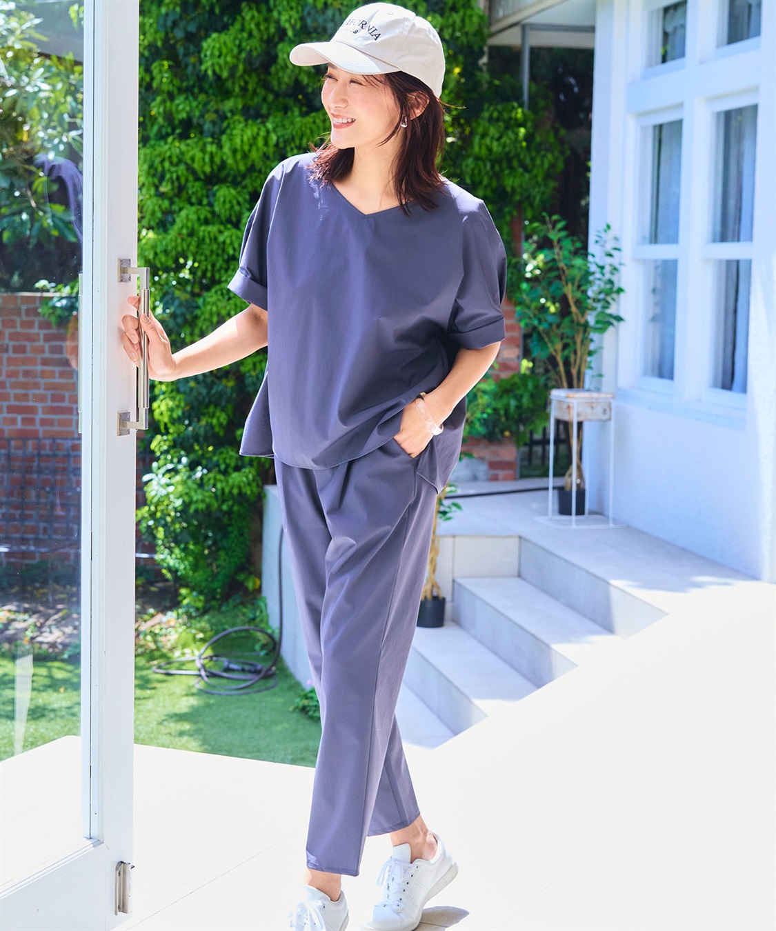 CROSS FUNCTION 《撥水》ハジクション袖タックブラウス【CF/クロスファンクション】_sub_16