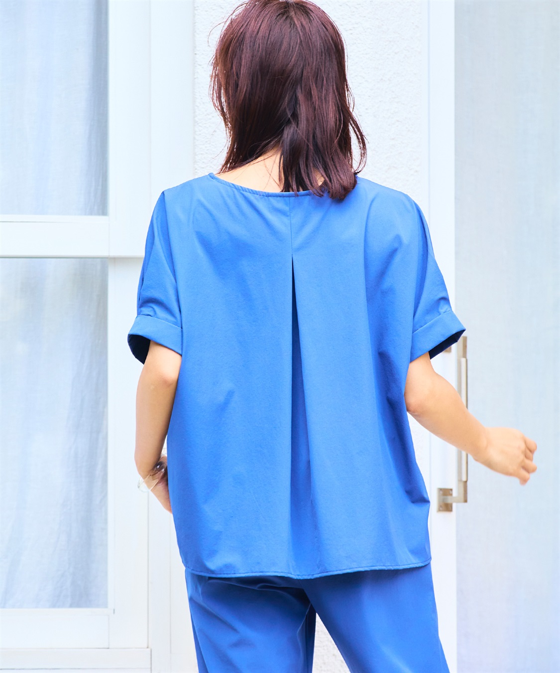 CROSS FUNCTION 《撥水》ハジクション袖タックブラウス【CF/クロスファンクション】_sub_23