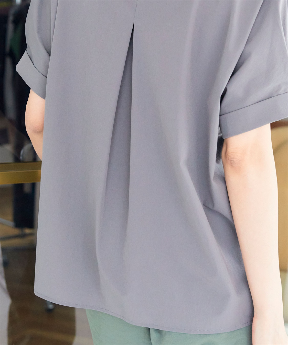 CROSS FUNCTION 《撥水》ハジクション袖タックブラウス【CF/クロスファンクション】_sub_28