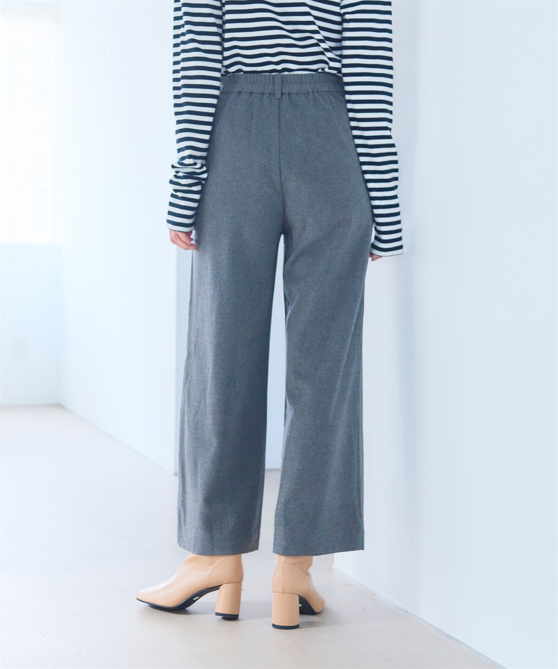 CROSS FUNCTION 《ストレッチ》エブ楽 ウールライクタックワイドパンツ【CF/クロスファンクション】_sub_10