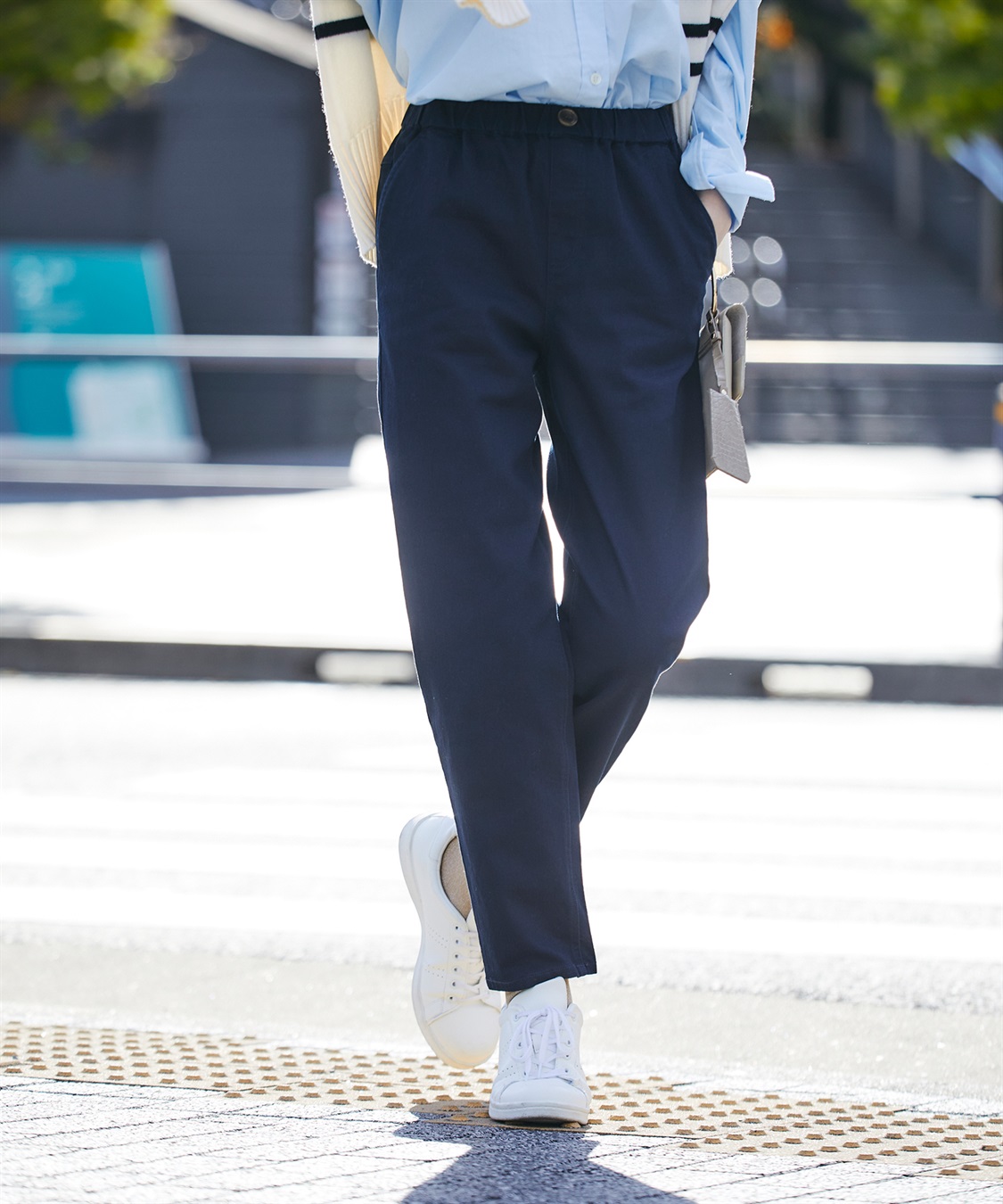 CROSS FUNCTION 《ストレッチ》エブ楽ストレッチイージーカーブパンツ【CF/クロスファンクション】_sub_2