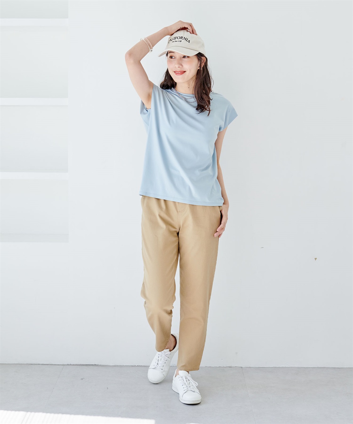 CROSS FUNCTION 《ストレッチ》エブ楽ストレッチイージーカーブパンツ【CF/クロスファンクション】_sub_8