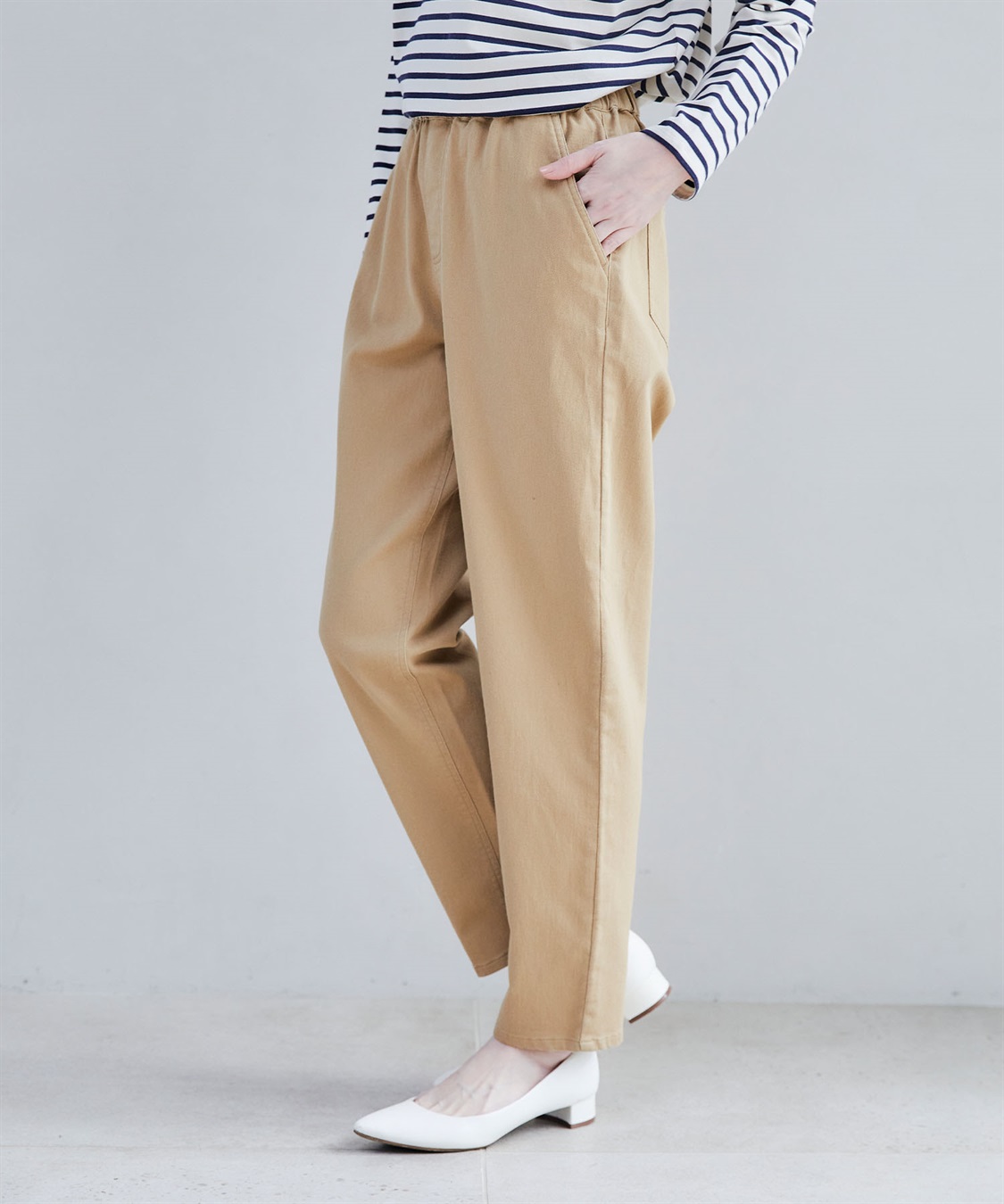 CROSS FUNCTION 《ストレッチ》エブ楽ストレッチイージーカーブパンツ【CF/クロスファンクション】_sub_9