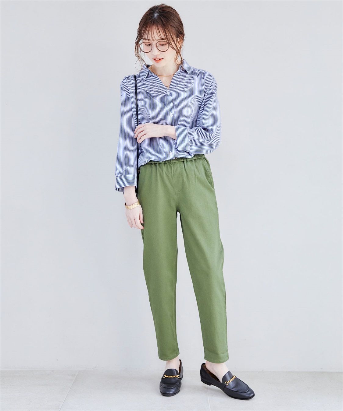 CROSS FUNCTION 《ストレッチ》エブ楽ストレッチイージーカーブパンツ【CF/クロスファンクション】_sub_11