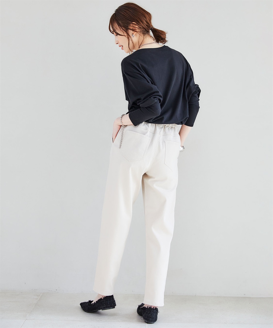 CROSS FUNCTION 《ストレッチ》エブ楽ストレッチイージーカーブパンツ【CF/クロスファンクション】_sub_19